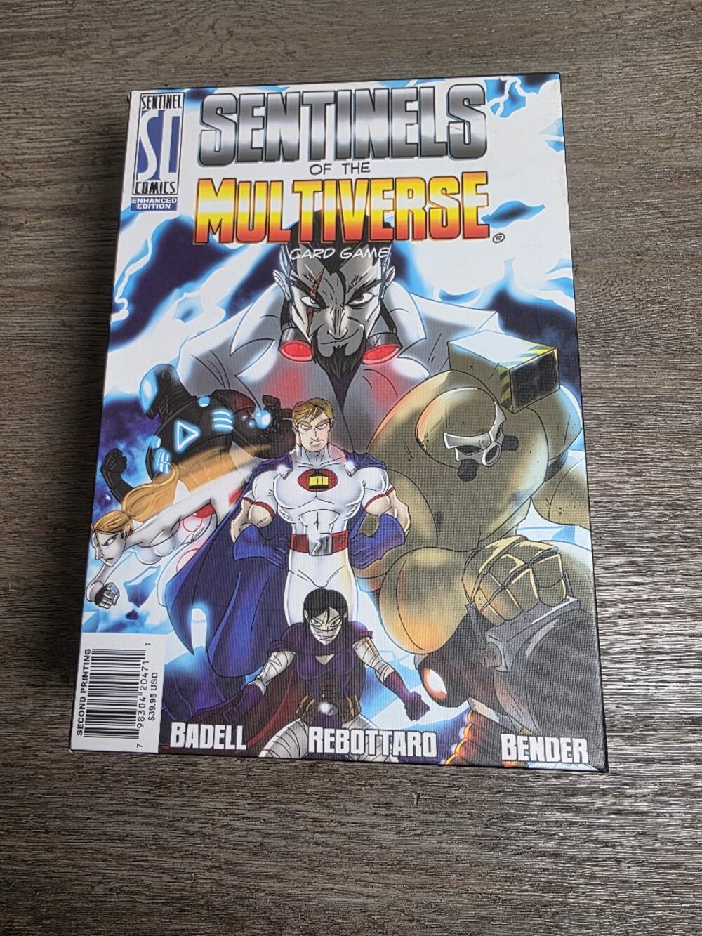 Sentinels of the Multiverse Card Game Enhanced Edition Second Printing Complete